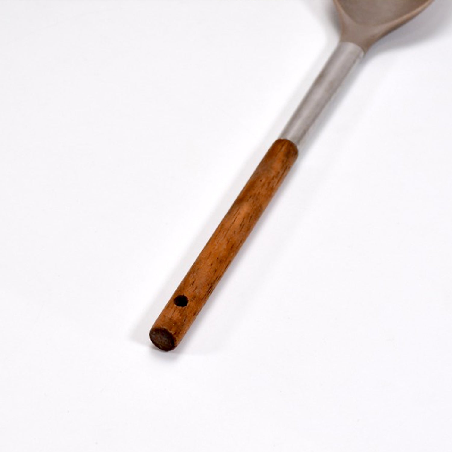 2845 Plastic Kitchen Wooden Handle Hand Held Safe Anti-rust Washable Reusable Cookware Indoor Cooking Tools DeoDap 2845 Plastic Kitchen Wooden Handle Hand Held Safe Anti-rust Washable Reusable Cookware Indoor Cooking Tools DeoDap